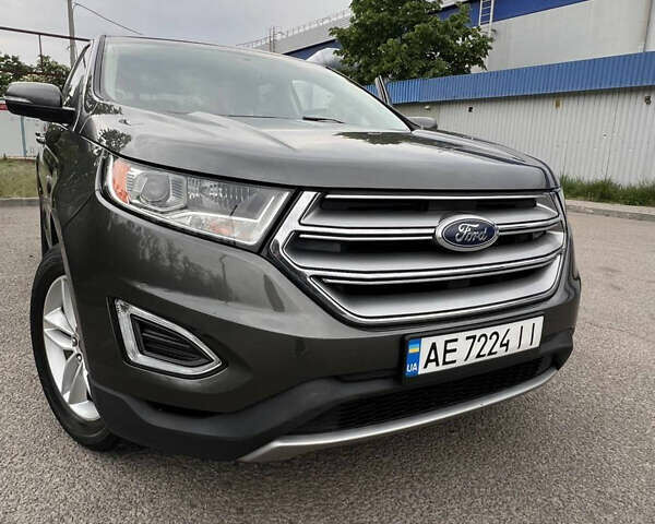 Серый Форд Эдж, объемом двигателя 2 л и пробегом 202 тыс. км за 15500 $, фото 1 на Automoto.ua