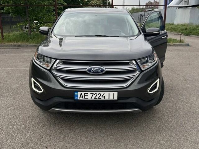 Серый Форд Эдж, объемом двигателя 2 л и пробегом 202 тыс. км за 15300 $, фото 1 на Automoto.ua