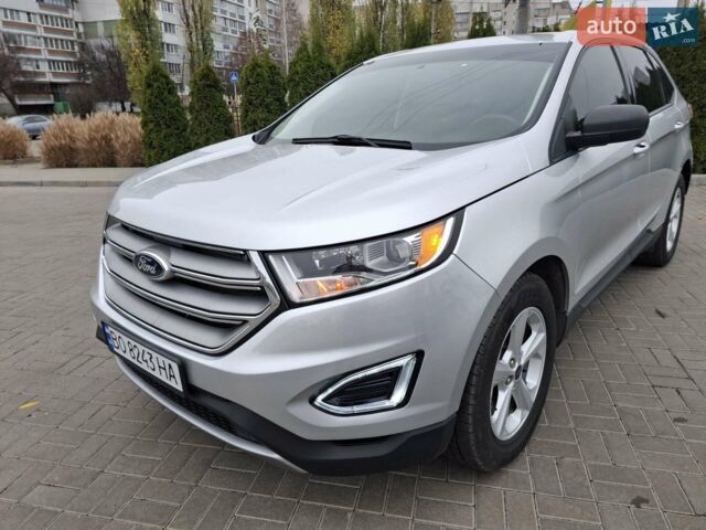Серый Форд Эдж, объемом двигателя 2 л и пробегом 135 тыс. км за 15400 $, фото 1 на Automoto.ua
