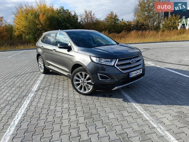 Серый Форд Эдж, объемом двигателя 3.5 л и пробегом 98 тыс. км за 17300 $, фото 1 на Automoto.ua