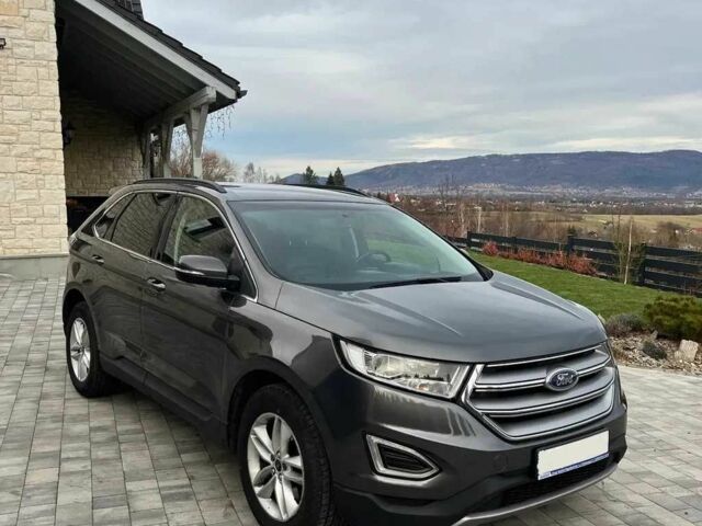 Серый Форд Эдж, объемом двигателя 2 л и пробегом 90 тыс. км за 12299 $, фото 1 на Automoto.ua