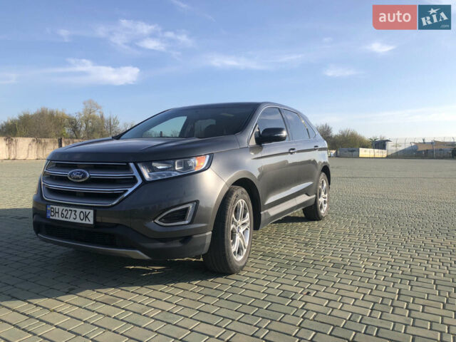 Сірий Форд Едж, об'ємом двигуна 2 л та пробігом 110 тис. км за 17000 $, фото 1 на Automoto.ua