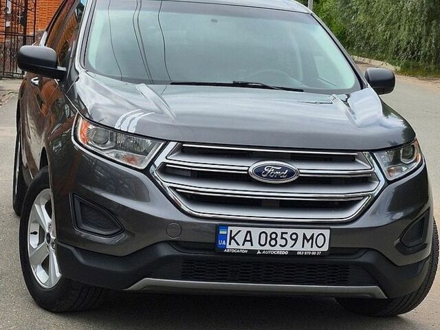 Сірий Форд Едж, об'ємом двигуна 2 л та пробігом 88 тис. км за 16000 $, фото 1 на Automoto.ua
