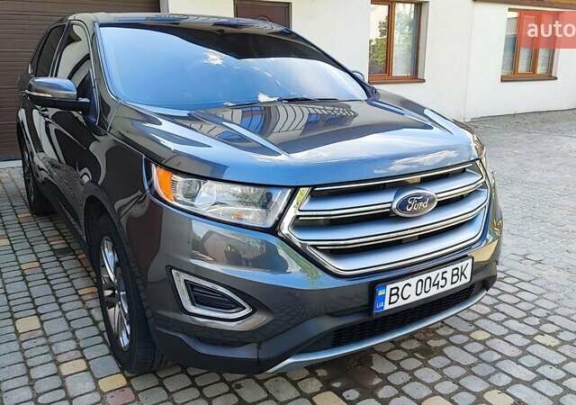 Сірий Форд Едж, об'ємом двигуна 2 л та пробігом 146 тис. км за 18300 $, фото 1 на Automoto.ua