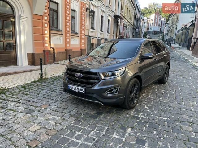 Серый Форд Эдж, объемом двигателя 2 л и пробегом 110 тыс. км за 18000 $, фото 1 на Automoto.ua