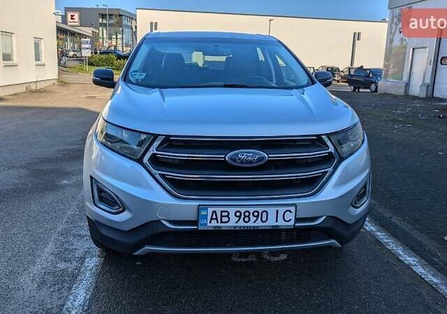 Серый Форд Эдж, объемом двигателя 2 л и пробегом 112 тыс. км за 15500 $, фото 1 на Automoto.ua