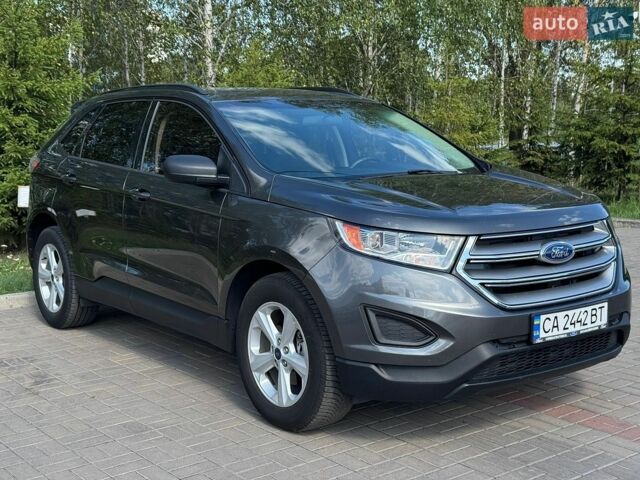 Серый Форд Эдж, объемом двигателя 2 л и пробегом 78 тыс. км за 13990 $, фото 1 на Automoto.ua
