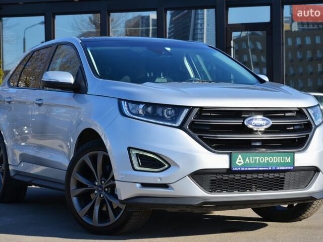 Серый Форд Эдж, объемом двигателя 2.7 л и пробегом 142 тыс. км за 20999 $, фото 1 на Automoto.ua