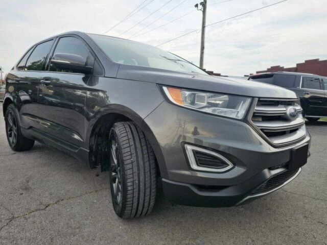 Серый Форд Эдж, объемом двигателя 2 л и пробегом 52 тыс. км за 14930 $, фото 1 на Automoto.ua