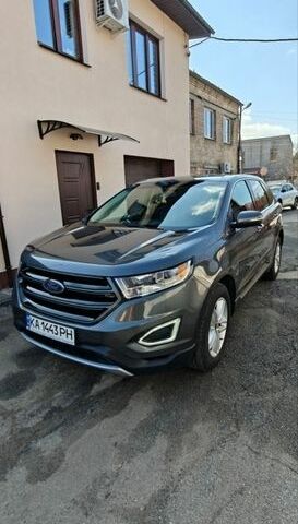 Серый Форд Эдж, объемом двигателя 2 л и пробегом 148 тыс. км за 14500 $, фото 1 на Automoto.ua