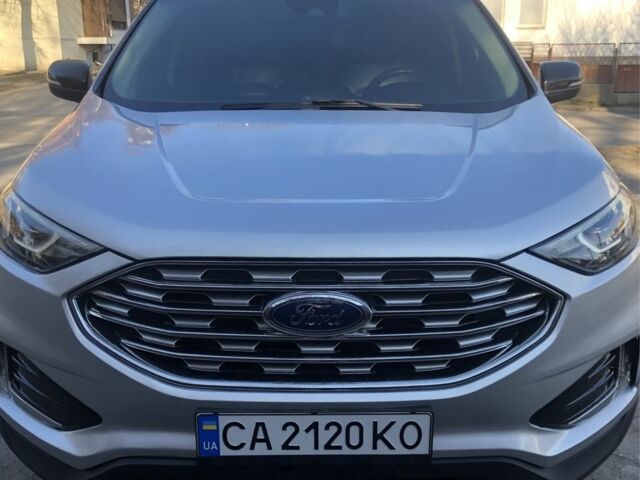 Серый Форд Эдж, объемом двигателя 2 л и пробегом 142 тыс. км за 17500 $, фото 1 на Automoto.ua