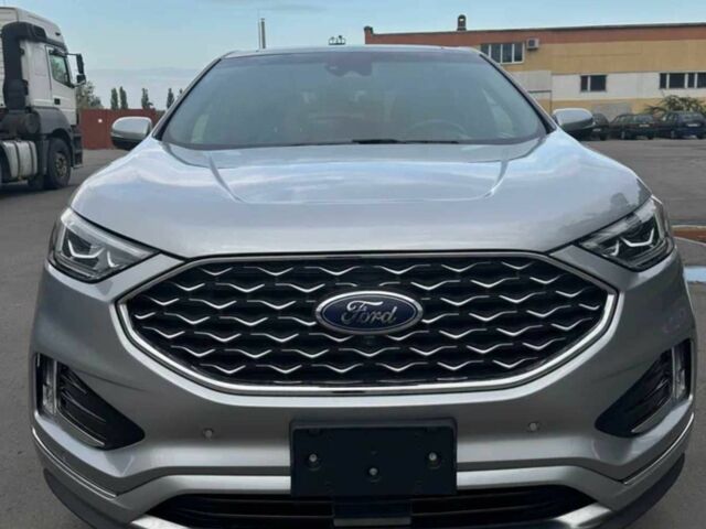 Серый Форд Эдж, объемом двигателя 2 л и пробегом 124 тыс. км за 15000 $, фото 1 на Automoto.ua