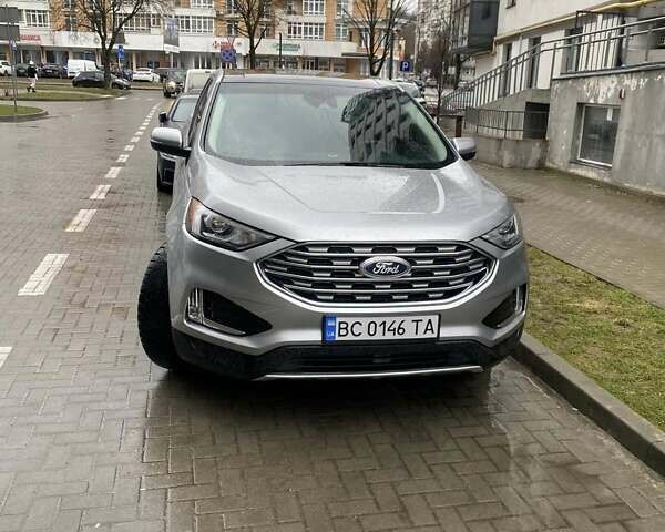 Серый Форд Эдж, объемом двигателя 2 л и пробегом 113 тыс. км за 16699 $, фото 1 на Automoto.ua