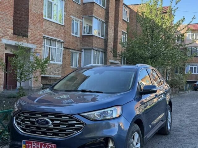 Серый Форд Эдж, объемом двигателя 2 л и пробегом 89 тыс. км за 17700 $, фото 1 на Automoto.ua