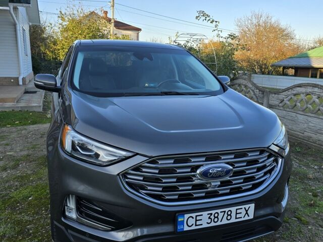 Серый Форд Эдж, объемом двигателя 2 л и пробегом 125 тыс. км за 23500 $, фото 1 на Automoto.ua