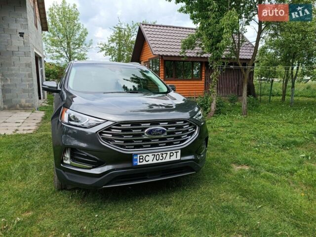 Серый Форд Эдж, объемом двигателя 2 л и пробегом 69 тыс. км за 19500 $, фото 1 на Automoto.ua