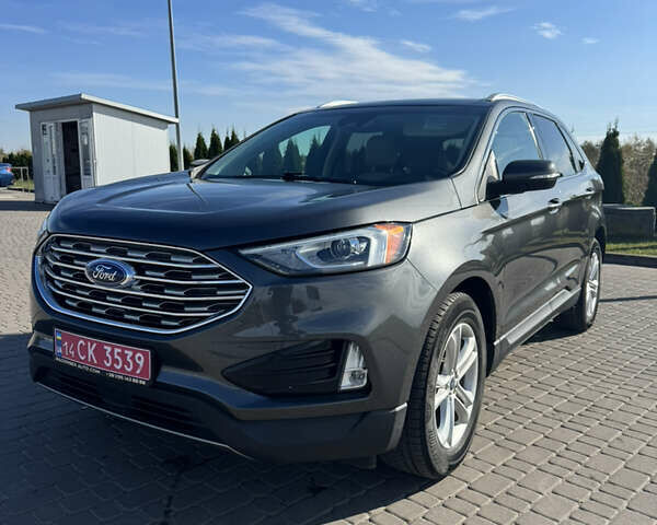 Серый Форд Эдж, объемом двигателя 2 л и пробегом 136 тыс. км за 18800 $, фото 1 на Automoto.ua