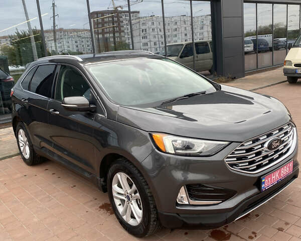 Серый Форд Эдж, объемом двигателя 2 л и пробегом 151 тыс. км за 18699 $, фото 1 на Automoto.ua