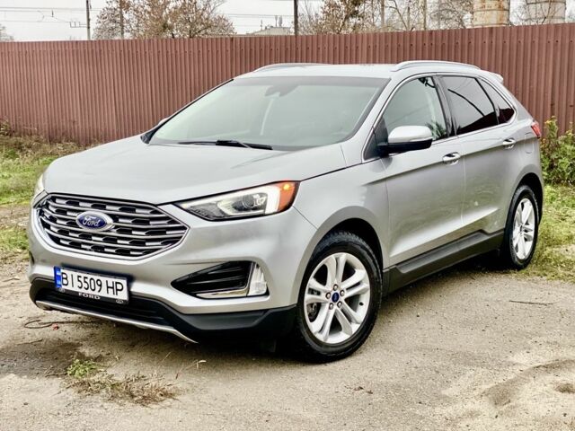 Серый Форд Эдж, объемом двигателя 2 л и пробегом 59 тыс. км за 18200 $, фото 1 на Automoto.ua