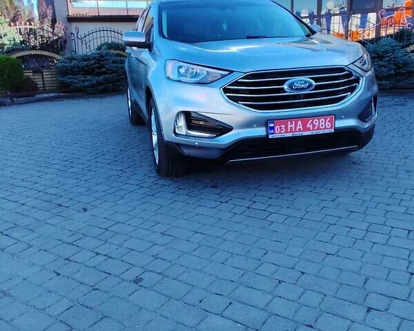 Сірий Форд Едж, об'ємом двигуна 2 л та пробігом 121 тис. км за 20500 $, фото 1 на Automoto.ua