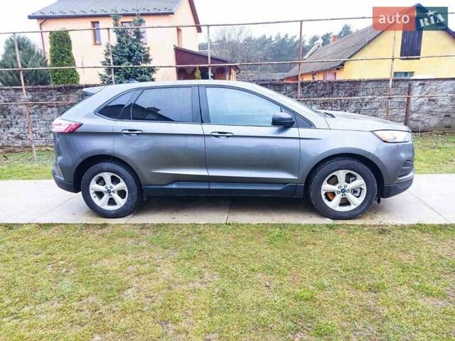 Серый Форд Эдж, объемом двигателя 2 л и пробегом 135 тыс. км за 19600 $, фото 1 на Automoto.ua