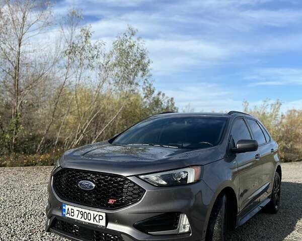 Серый Форд Эдж, объемом двигателя 2 л и пробегом 139 тыс. км за 19400 $, фото 1 на Automoto.ua