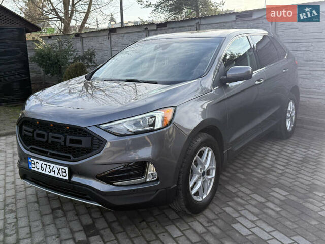 Серый Форд Эдж, объемом двигателя 2 л и пробегом 27 тыс. км за 20000 $, фото 1 на Automoto.ua