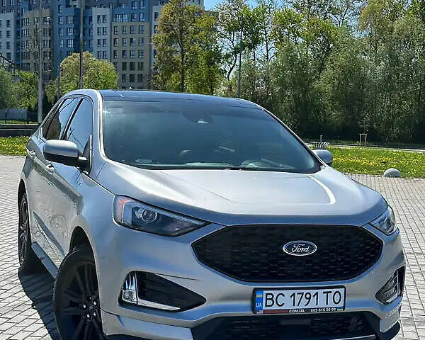 Серый Форд Эдж, объемом двигателя 2 л и пробегом 63 тыс. км за 17000 $, фото 1 на Automoto.ua