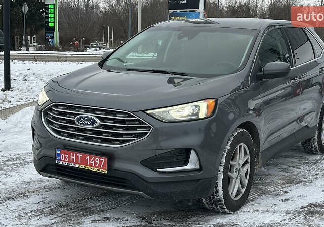 Серый Форд Эдж, объемом двигателя 2 л и пробегом 260 тыс. км за 15300 $, фото 1 на Automoto.ua