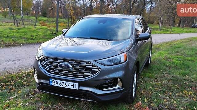 Форд Едж 2022 у Кропивницькому (Кіровограді) на Automoto.ua Сірий Форд Едж, об'ємом двигуна 2 л та пробігом 97 тис. км за 20500 $, фото 1 на Automoto.ua