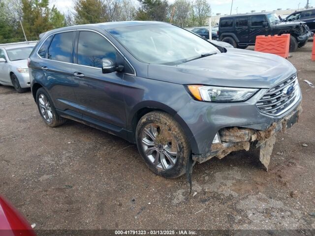 Серый Форд Эдж, объемом двигателя 2 л и пробегом 92 тыс. км за 15500 $, фото 1 на Automoto.ua