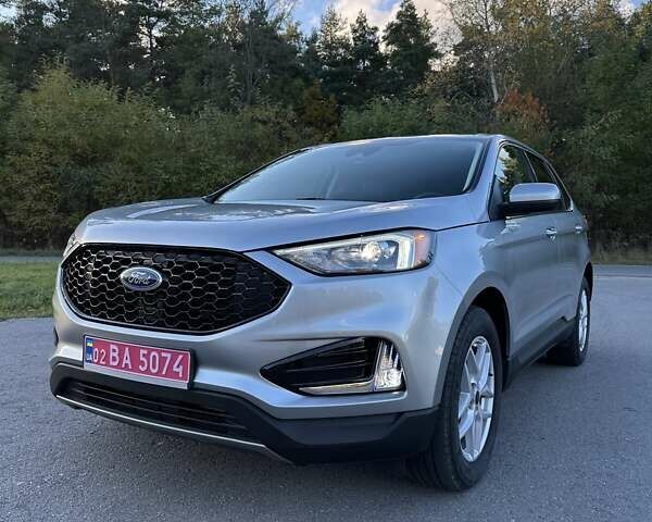 Серый Форд Эдж, объемом двигателя 2 л и пробегом 89 тыс. км за 19950 $, фото 1 на Automoto.ua