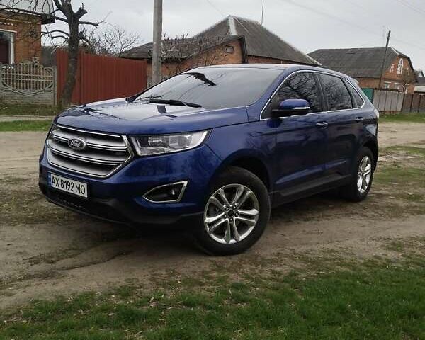 Синий Форд Эдж, объемом двигателя 3.5 л и пробегом 160 тыс. км за 14000 $, фото 1 на Automoto.ua