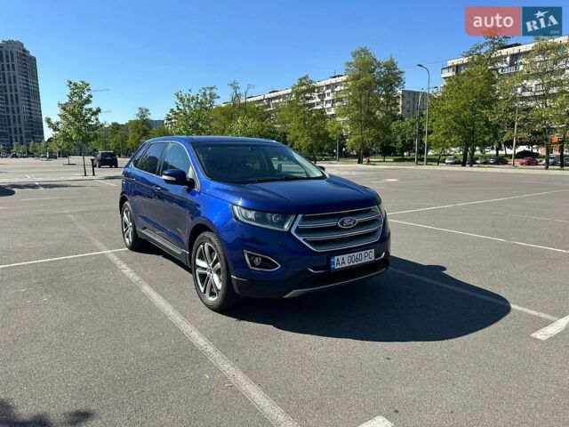 Синій Форд Едж, об'ємом двигуна 3.5 л та пробігом 161 тис. км за 16000 $, фото 1 на Automoto.ua