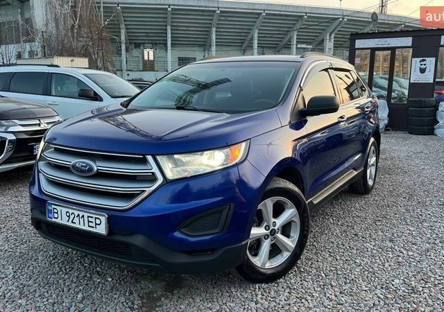 Синій Форд Едж, об'ємом двигуна 2 л та пробігом 178 тис. км за 12300 $, фото 1 на Automoto.ua