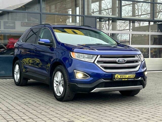 Синий Форд Эдж, объемом двигателя 3.5 л и пробегом 149 тыс. км за 15800 $, фото 1 на Automoto.ua