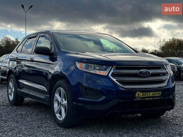 Форд Едж 2016 у Львові на Automoto.ua Синій Форд Едж, об'ємом двигуна 2 л та пробігом 114 тис. км за 14300 $, фото 1 на Automoto.ua