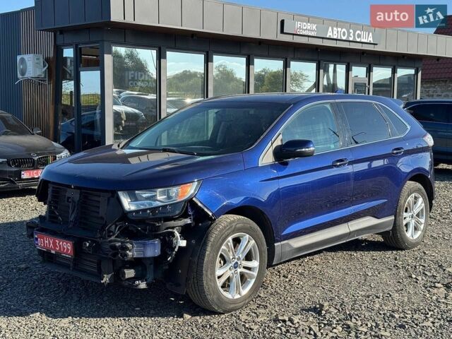 Синій Форд Едж, об'ємом двигуна 2 л та пробігом 178 тис. км за 9900 $, фото 1 на Automoto.ua