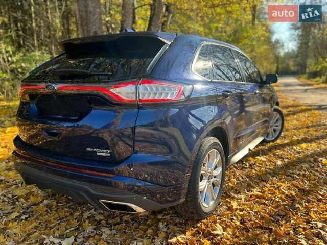 Синій Форд Едж, об'ємом двигуна 2.69 л та пробігом 141 тис. км за 17000 $, фото 1 на Automoto.ua