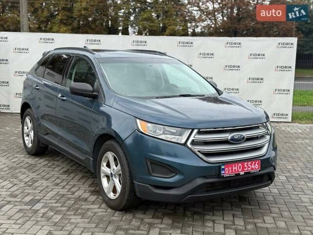 Синий Форд Эдж, объемом двигателя 2 л и пробегом 75 тыс. км за 10600 $, фото 1 на Automoto.ua
