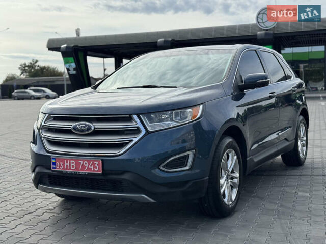 Синій Форд Едж, об'ємом двигуна 2 л та пробігом 210 тис. км за 13999 $, фото 1 на Automoto.ua