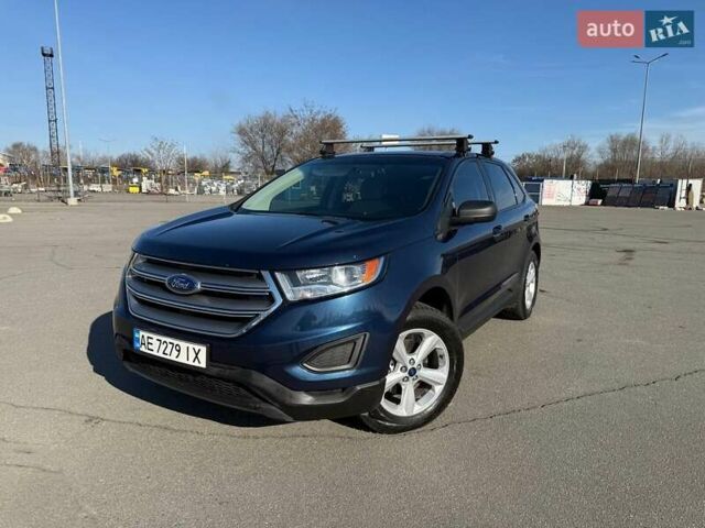 Синій Форд Едж, об'ємом двигуна 2 л та пробігом 76 тис. км за 13899 $, фото 1 на Automoto.ua