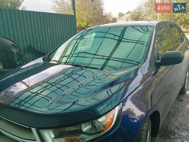 Синій Форд Едж, об'ємом двигуна 2 л та пробігом 165 тис. км за 16350 $, фото 1 на Automoto.ua