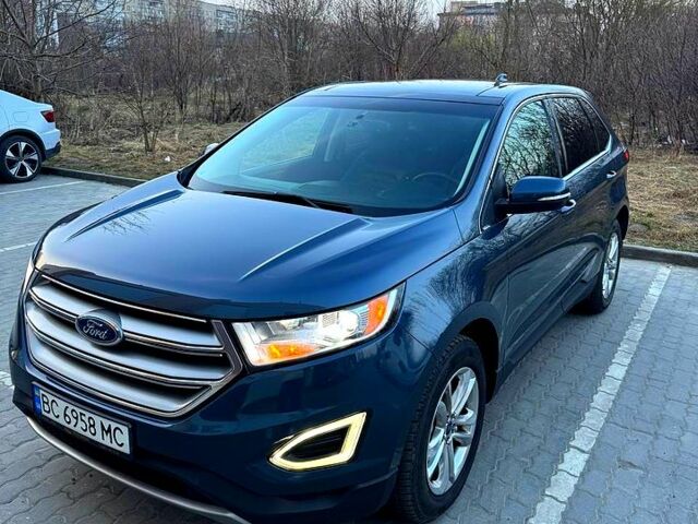 Синий Форд Эдж, объемом двигателя 3.5 л и пробегом 96 тыс. км за 16900 $, фото 1 на Automoto.ua