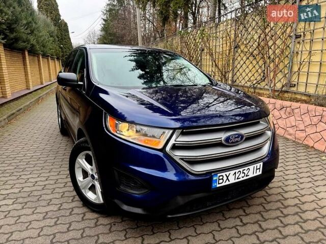 Синій Форд Едж, об'ємом двигуна 2 л та пробігом 100 тис. км за 12700 $, фото 1 на Automoto.ua