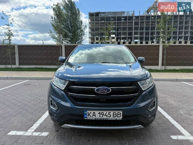 Синій Форд Едж, об'ємом двигуна 2 л та пробігом 182 тис. км за 13300 $, фото 1 на Automoto.ua