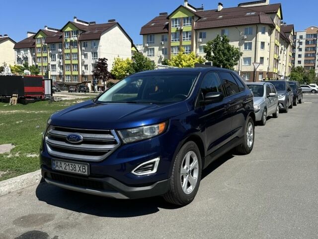 Синий Форд Эдж, объемом двигателя 2 л и пробегом 118 тыс. км за 10500 $, фото 1 на Automoto.ua