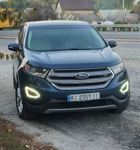 Синий Форд Эдж, объемом двигателя 2 л и пробегом 146 тыс. км за 12000 $, фото 1 на Automoto.ua