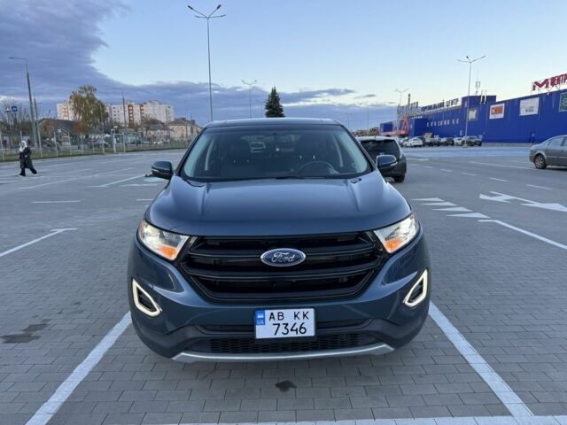 Синий Форд Эдж, объемом двигателя 3.5 л и пробегом 204 тыс. км за 16600 $, фото 1 на Automoto.ua