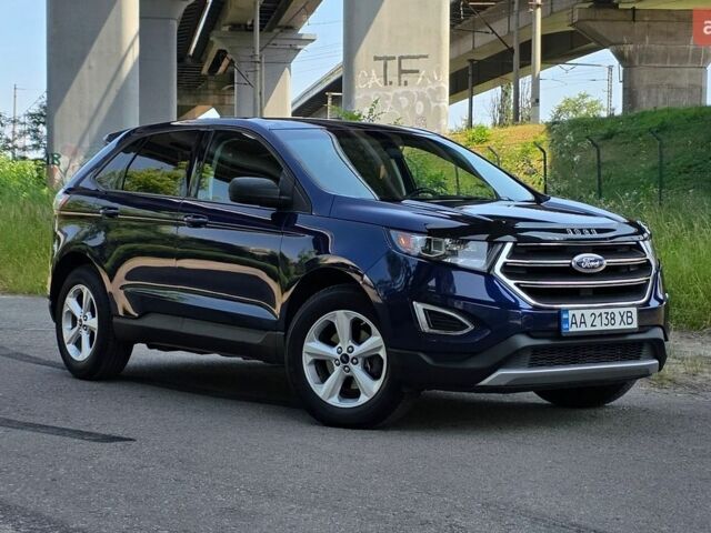 Синій Форд Едж, об'ємом двигуна 2 л та пробігом 119 тис. км за 11999 $, фото 1 на Automoto.ua